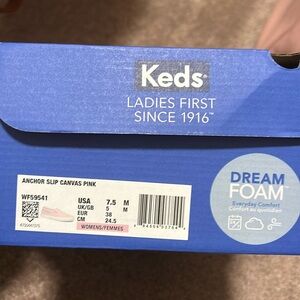 Keds Anchor Slip canvas Pink